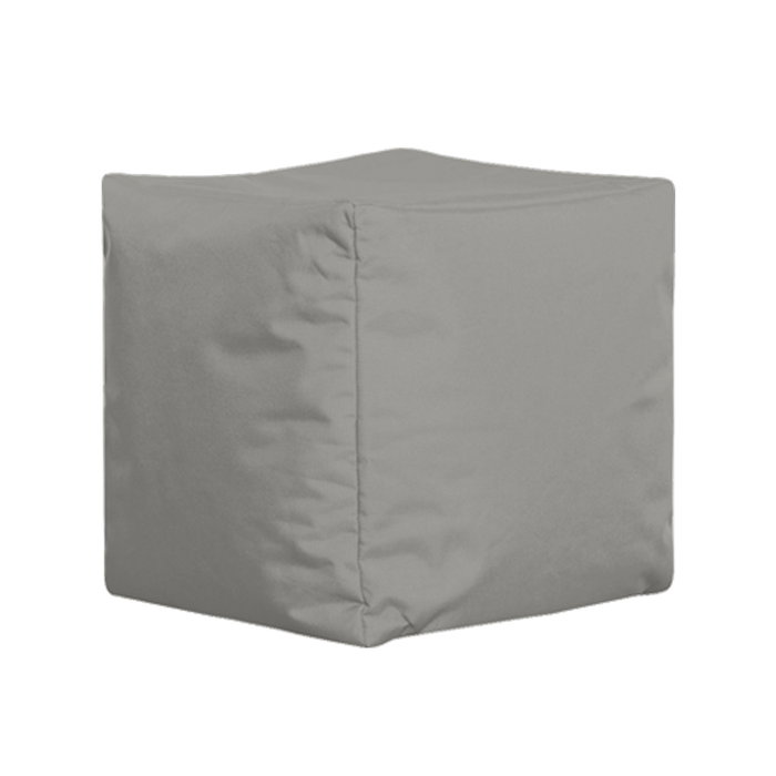 Atelier Del Sofa Square Pouf - Fume